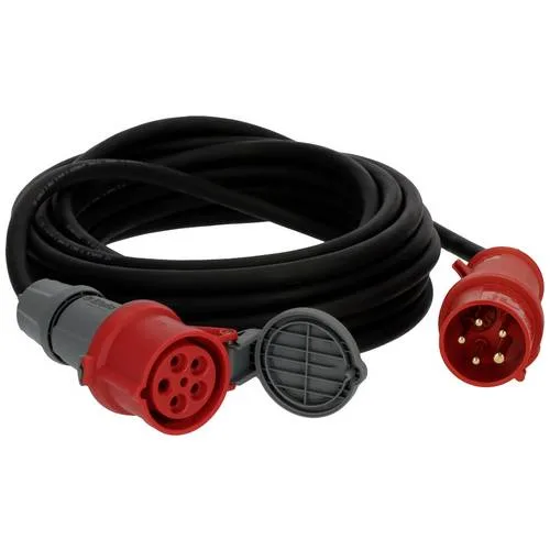 Cable alargador de corriente brennenstuhl 1169370100, 16 a, negro, 10 m (1169370100)