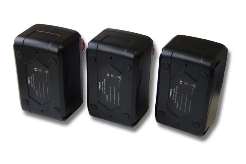 Vhbw 3x batería reemplaza würth 700956730 para herramientas eléctricas (4000 mah, li-ion, 28 v)