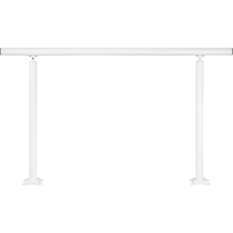 Kit de rampa 5 pies,succebuy rampas ajustables en aluminio blanco 0-5 escalones,interior y exterior,soporte para mayores.