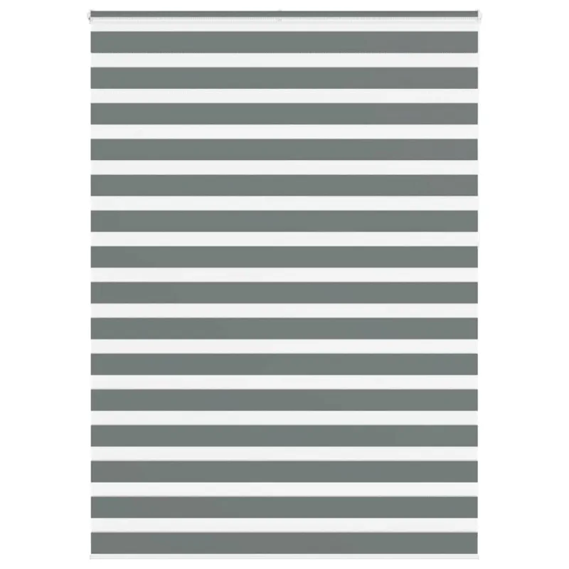 Tejido para estor cebra gris oscuro ancho 150,9 cm poliéster