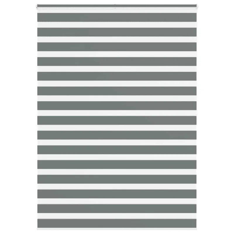 Tejido para estor cebra gris oscuro ancho 160,9 cm poliéster