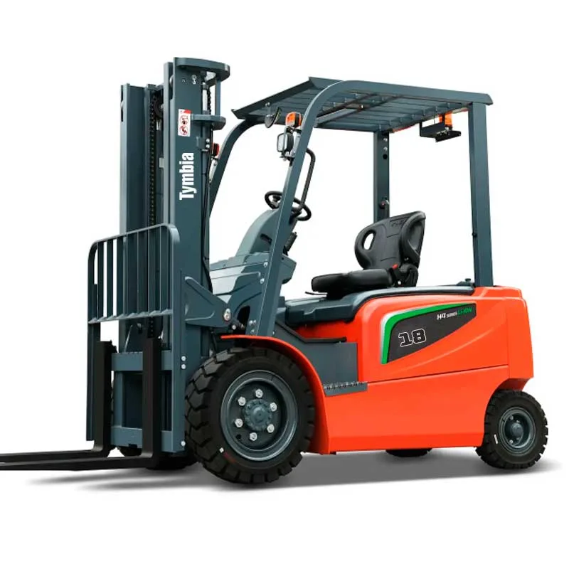 Carretilla elevadora litio 1800kg, mástil tríplex a 4800mm - bateria litio 80v/150ah tymbia