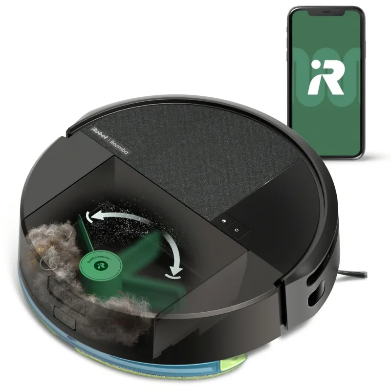 Irobot roomba 205 combo sin bolsa negro