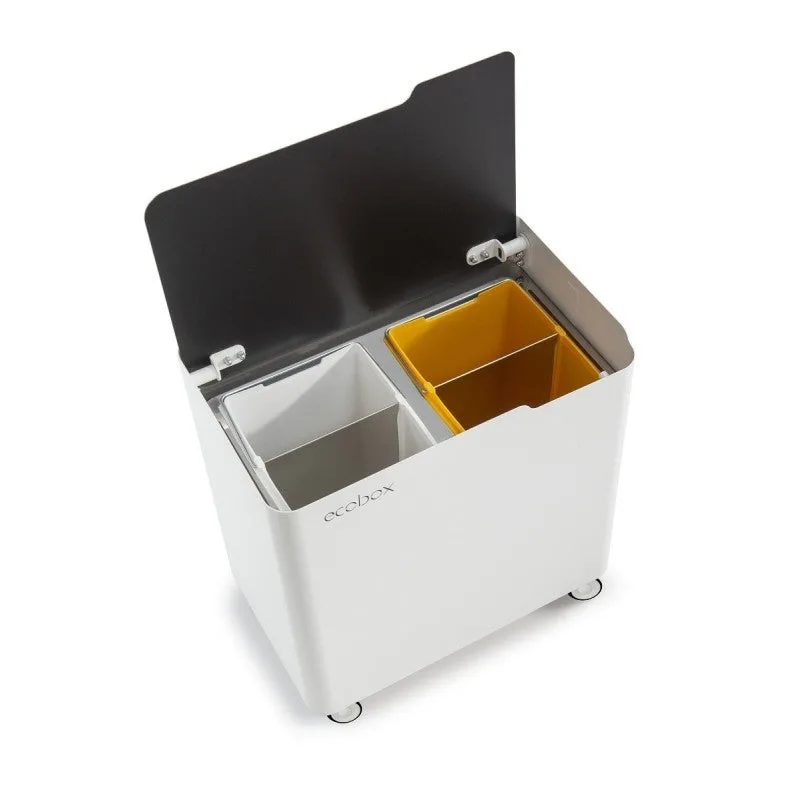 Don hierro - cubo de basura para el reciclaje ecobox-top, 40 litros-