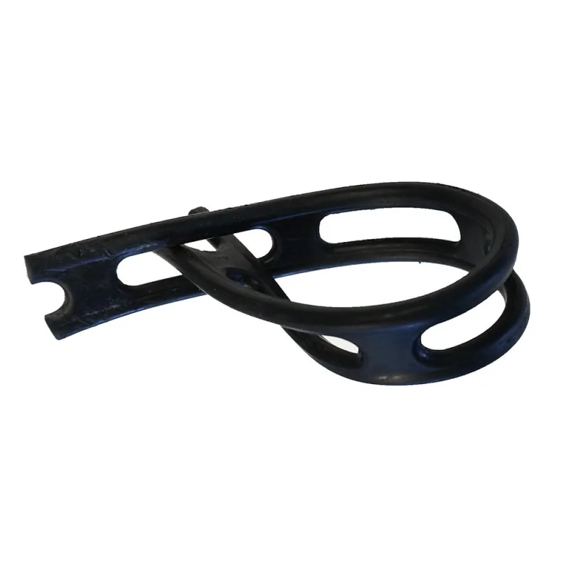 Sbr/nr spanrubber - rekbaar ladderprofiel - rol van 10 meter - dikte 6 mm