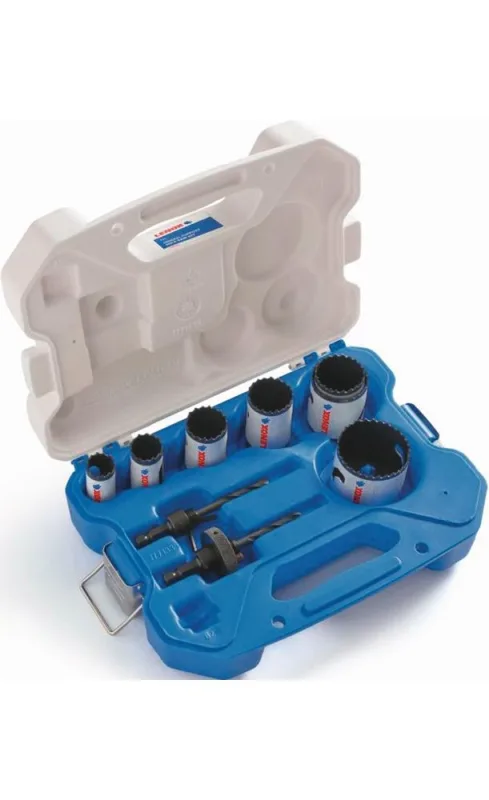 Lenox jeu de scies cloches universel 9 pièces 22-54 mm profondeur de