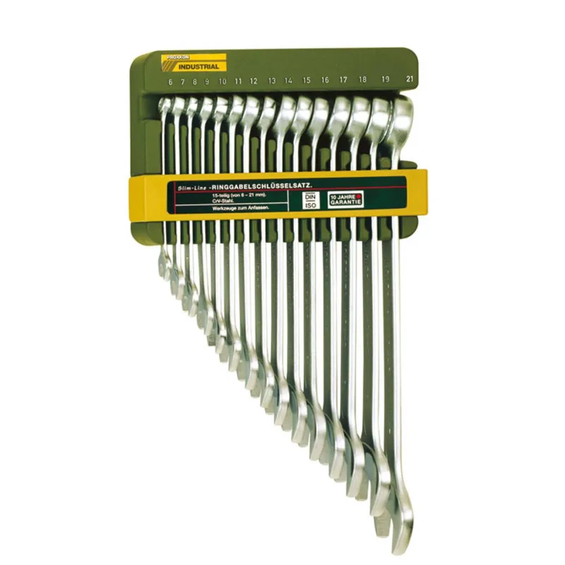 Proxxon-industrial 2223821 - juego 15 pcs llaves combinadas