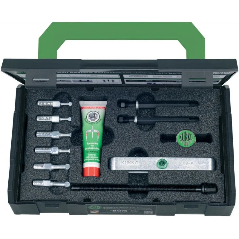 Juego de extractores de rodamientos a bolas universales kukko 69-a