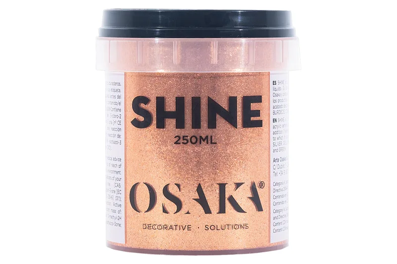 Pigmento en pasta shine osaka color bronce 250 ml base agua