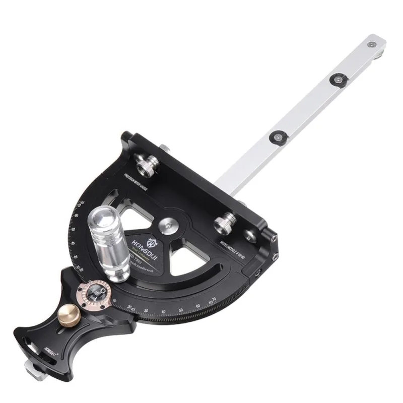 Calibre de ingletes de precisión de 0 a 70 grados para sierra de mesa