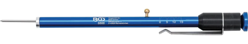 Medidor de profundidad del perfil de los neumáticos y espesor de las pastillas de freno