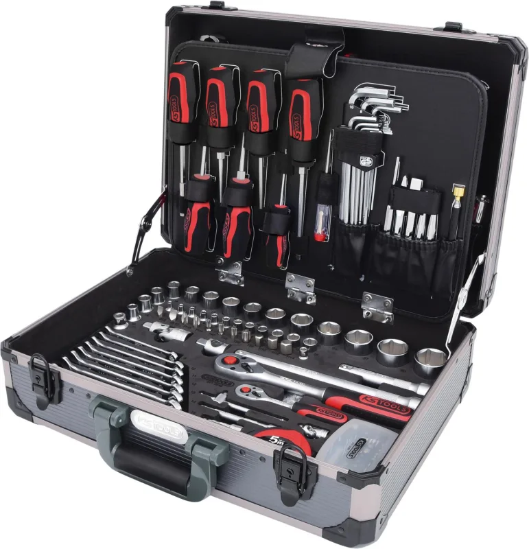 Ks tools 1/4 + 1/2 coffret d'outils universels, 149 pièces