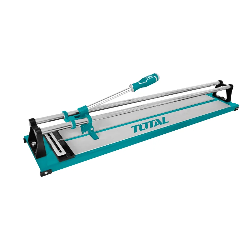 Total tools - cortadora de azulejos | para baldosas hasta 600 mm | con 2 cuchillas de tungsteno | herramienta para cortar azulejos y baldosas | ideal
