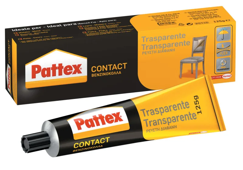 Pattex adhesivo contacto transparente 125 g