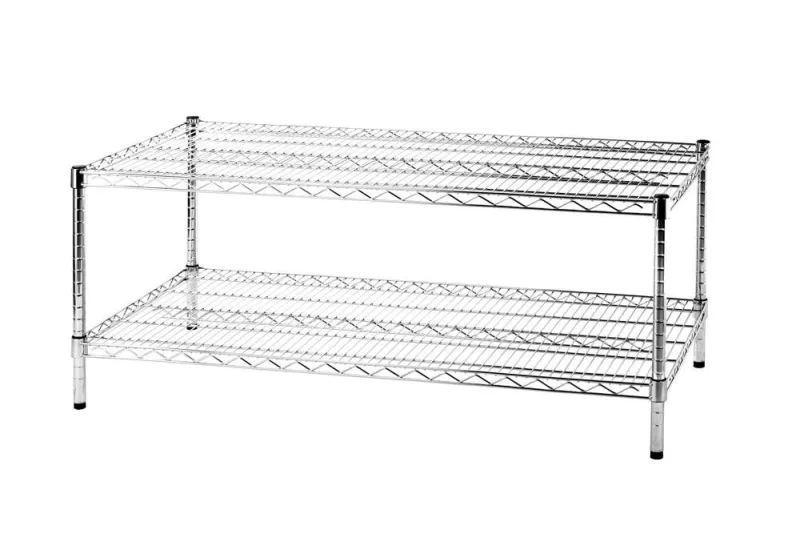 Estantería metálica archimede 2 estantes 61 x 121 x h.cm. 50 cocina baño garaje vestidor