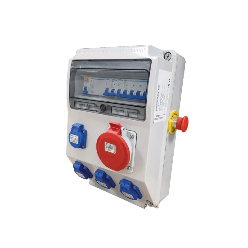 Coffret de chantier triphasé 440v atole – 4p+n+t – ip44 ik08 – 32a – coffret électrique