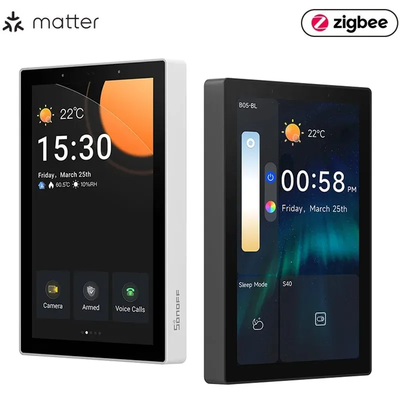 Panel sterowania wifi/bluetooth/zigbee matter sonoff nspanel pro 120 (biały)