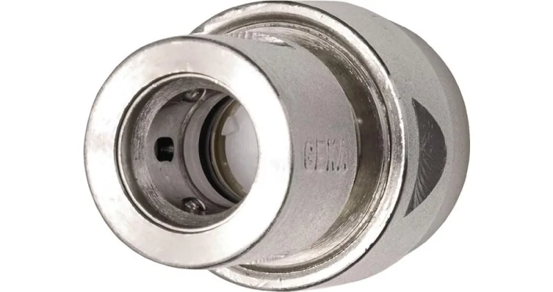 Geka raccord d´arrêt pour tuyau plus laiton nickelé taille du tuyau