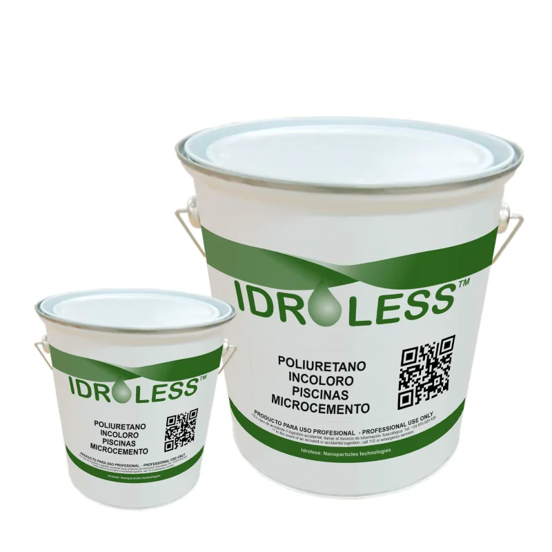 Membrana de poliuretano incolora para piscinas de microcemento (3+1kg) - impermeabiliza y protege sin cambiar el aspecto de la piscina