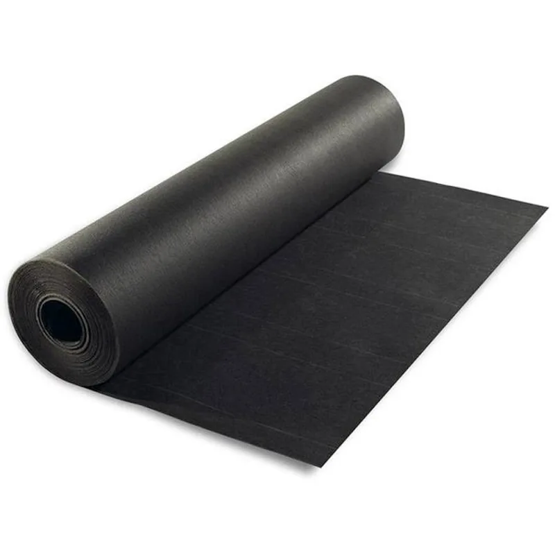 Lámina asfáltica antiradón y barrera de vapor - membrana de betún modificado lbm (sbs) con elastómeros. rollo 10m x 1m