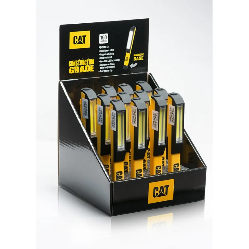 Ct100012 linterna led bolsillo 175 lm caterpillar - expositor 12 unidades