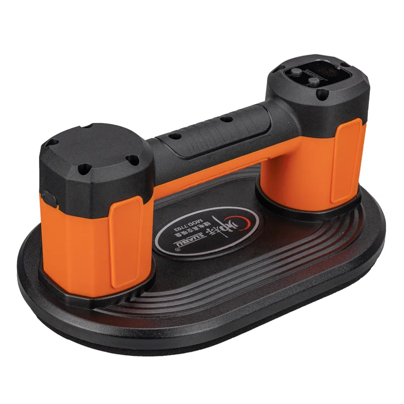 Ventosa eléctrica inalámbrica para azulejos, fuerza de succión 100 kg, pantalla digital