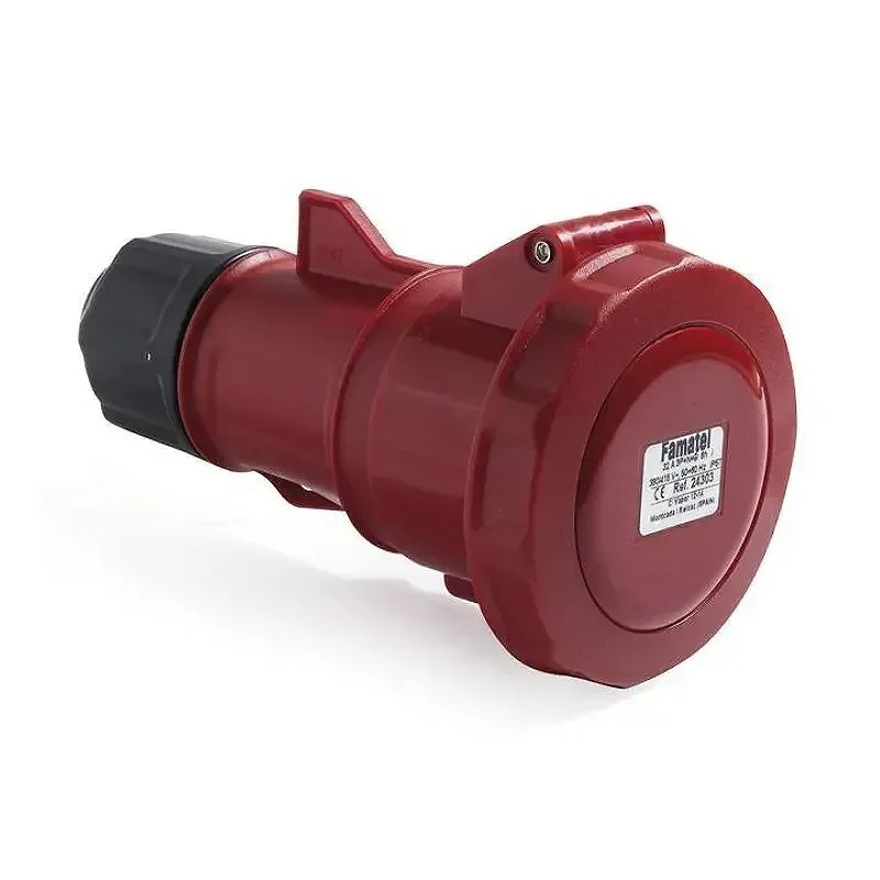 Base aérea 3p+n+t 63a 400v ip67 famatel 24305