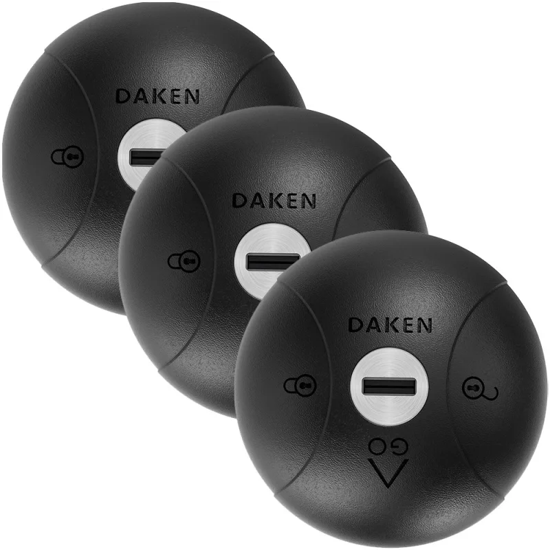 Bestelwagen slot - 3-pack saturn go - zwart