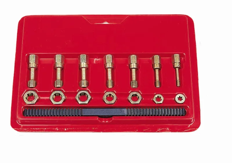 Juego 15 piezas repasar roscas referencia 509599