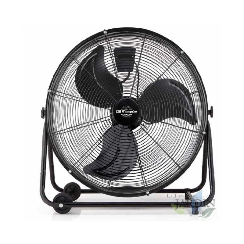 Ventilador industrial power fan orbegozo, cabezal inclinable, 3 velocidades, 200w | ventilador industrial