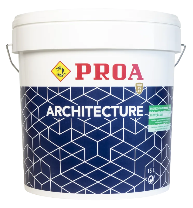 Impermeabilizante elástica fachadas architecture. teja. 15l