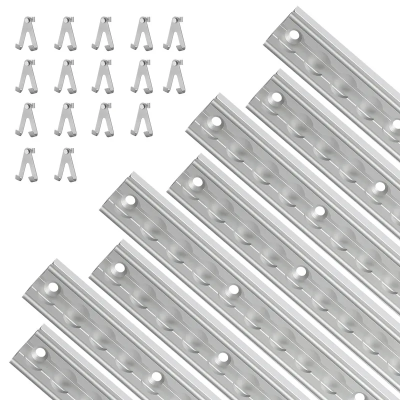 8x carril de aluminio airlin carril de amarre 100cm airlin