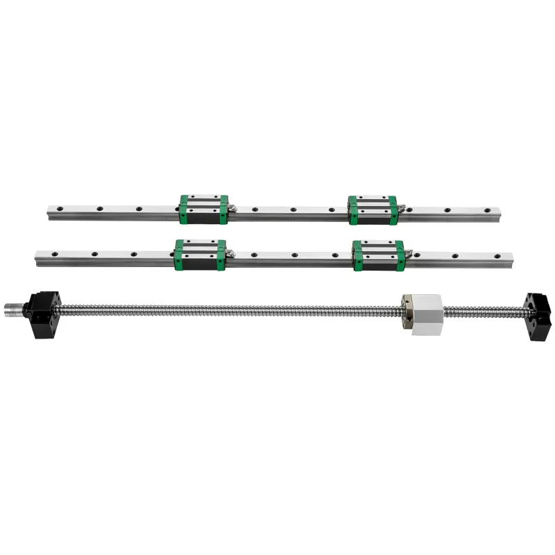 Rail lineal succebuy 2 hgr20-1700 mm + 1 rm1605-1700 mm, husillo de bolas, kit bf12/bk12, rieles cuadrados para routers cnc, tornos, fresadoras diy
