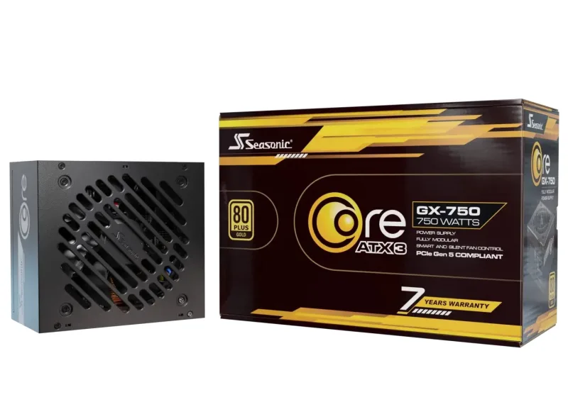 Seasonic core gx-850-v2 850w atx3.1 negro (srp-cgx851-a5a32sf) (srp-cgx851-a5a32sf)