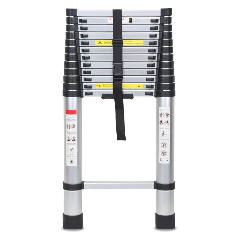 Escala telescópica multifuncional escala simple 5m escala multiuso escala extensible escala de calidad superior 150kg