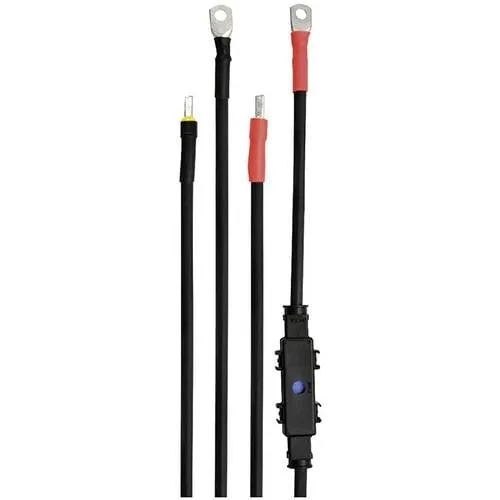 Juego de cables ivt de 1 m/35 mm² para inversores de la serie swd, convertidor de tensión de 2000 vatios (431004)