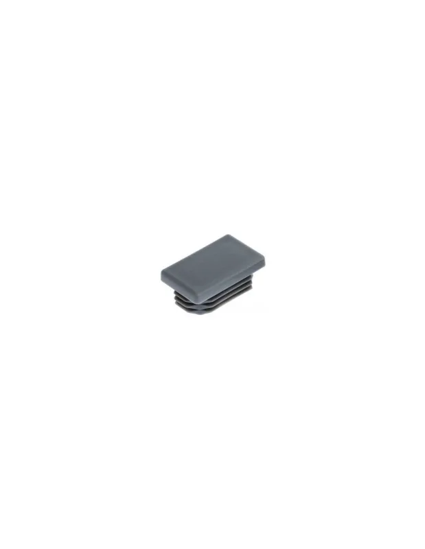 Tapón rectangular para tubo 140x100 grosor 3 con 6 nylon nero