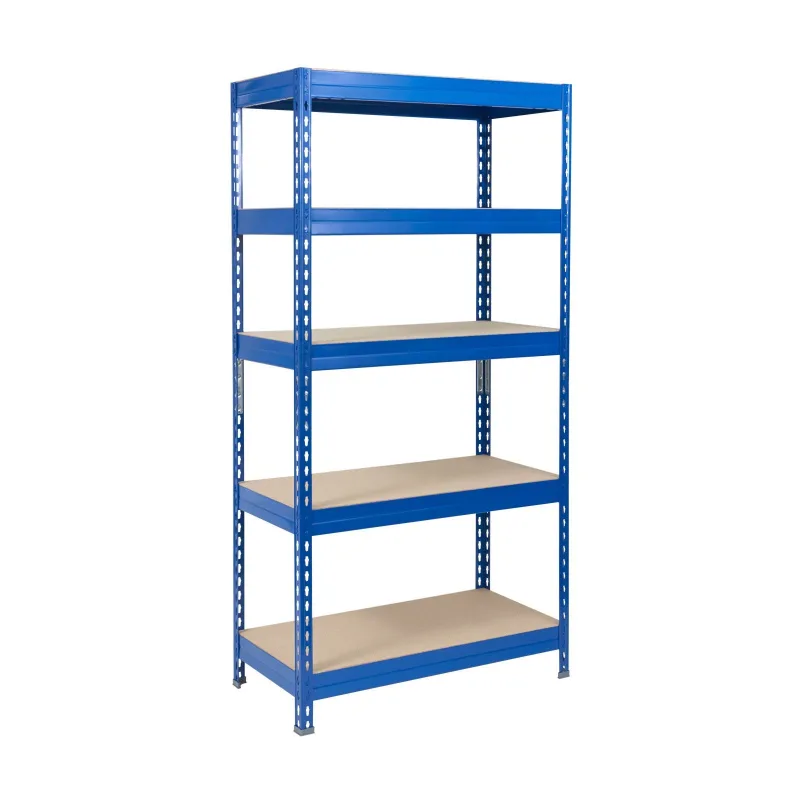 Karat grizzly estantería metálica de 5 niveles para cargas pesadas azul 220 x 90 x 60 cm carga máxima: 1250 kg