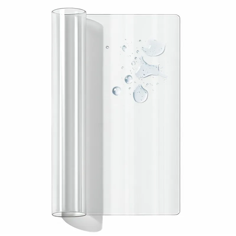 Film de protection très grand format pour professionnels – tapis de bureau transparent – 205 x 125 cm – tulup