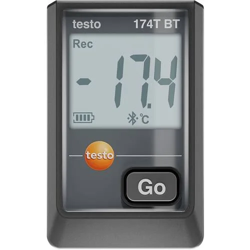 Registrador de datos de temperatura testo 0572 1742 02 174 t bt de -30 a 70 °c (0572 1742 02)