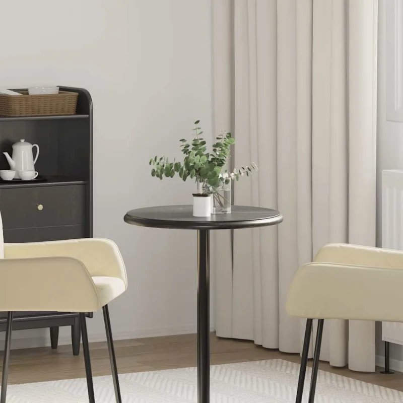 Tablero para mesa mármol negro ø50x2,5 cm