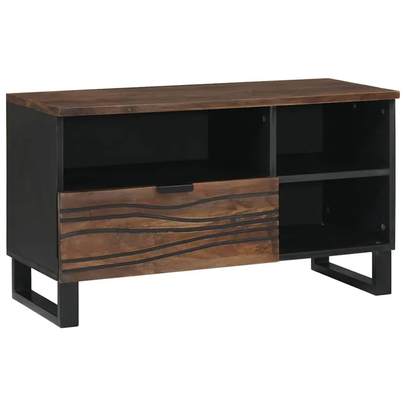 Unidades de tv nogal 80 x 33 x 46 cm madera contrachapada