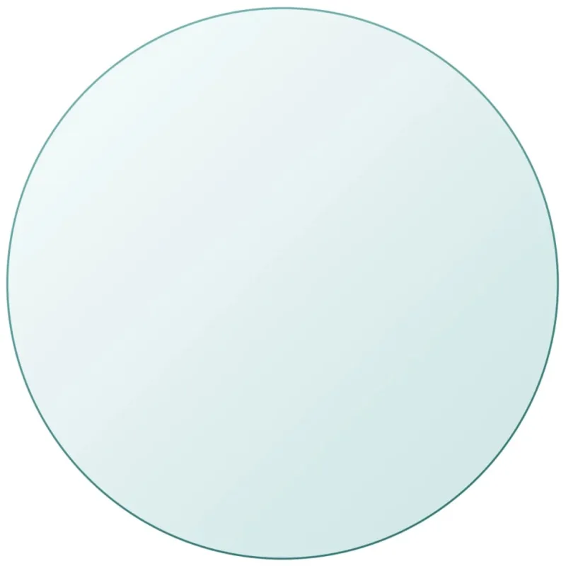 Tablero de mesa de cristal templado redondo 900 mm