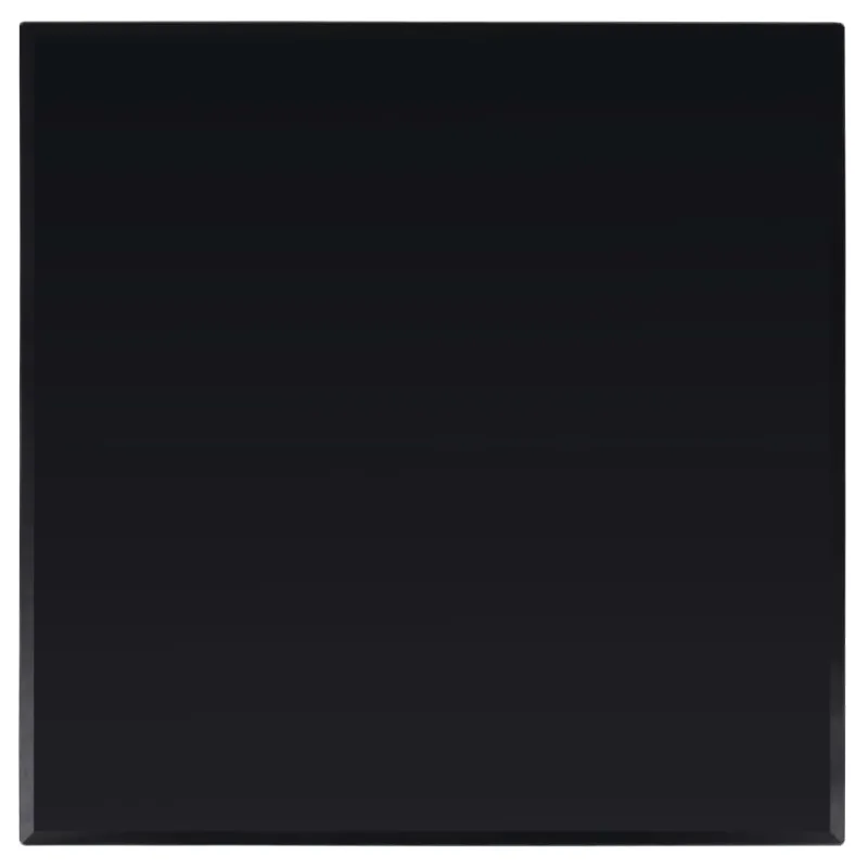 Tablero de mesa de cristal templado cuadrado 800x800 mm