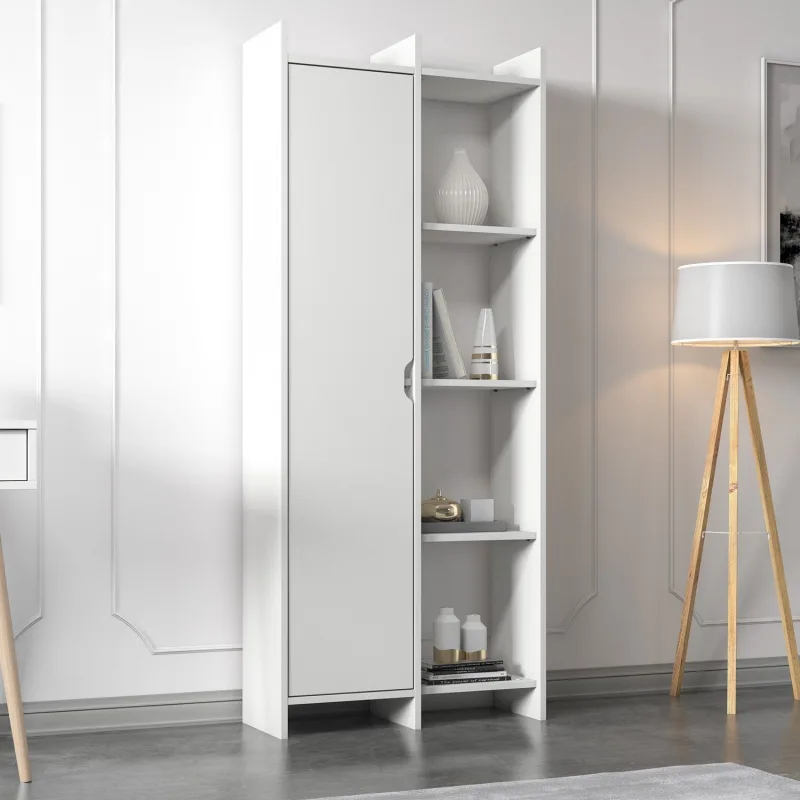 Librería – 70 cm x 180 cm x 30 cm – blanco – tablero de partículas recubierto de melamina
