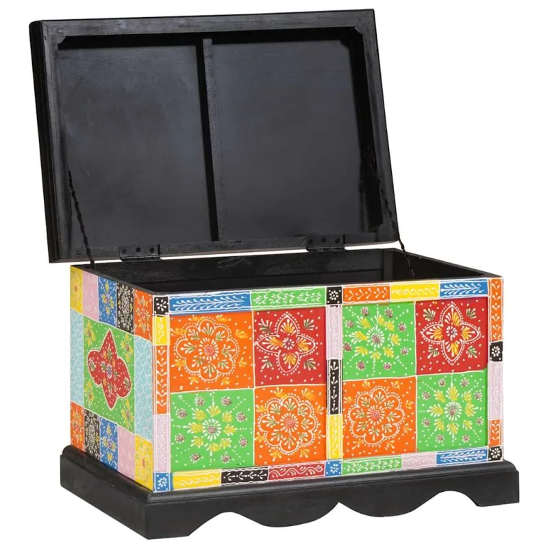 Maison exclusive - caja de almacenamiento multicolor 60 x 40 x 40 cm