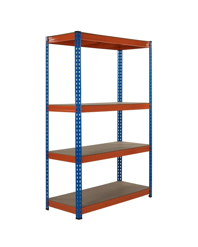 Estanterias cargas pesadas 4 niveles hasta 500kg