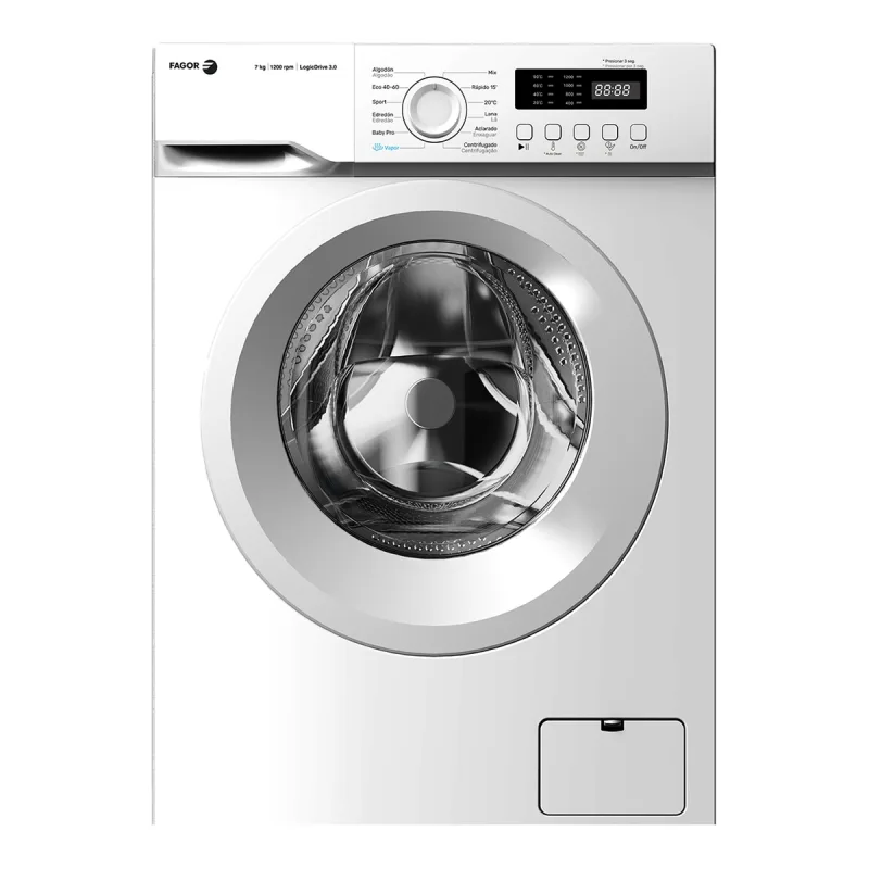 Fagor - Lavadora Fagor 7 kg/1.200 rpm, Motor Inverter - 3FE-7712.