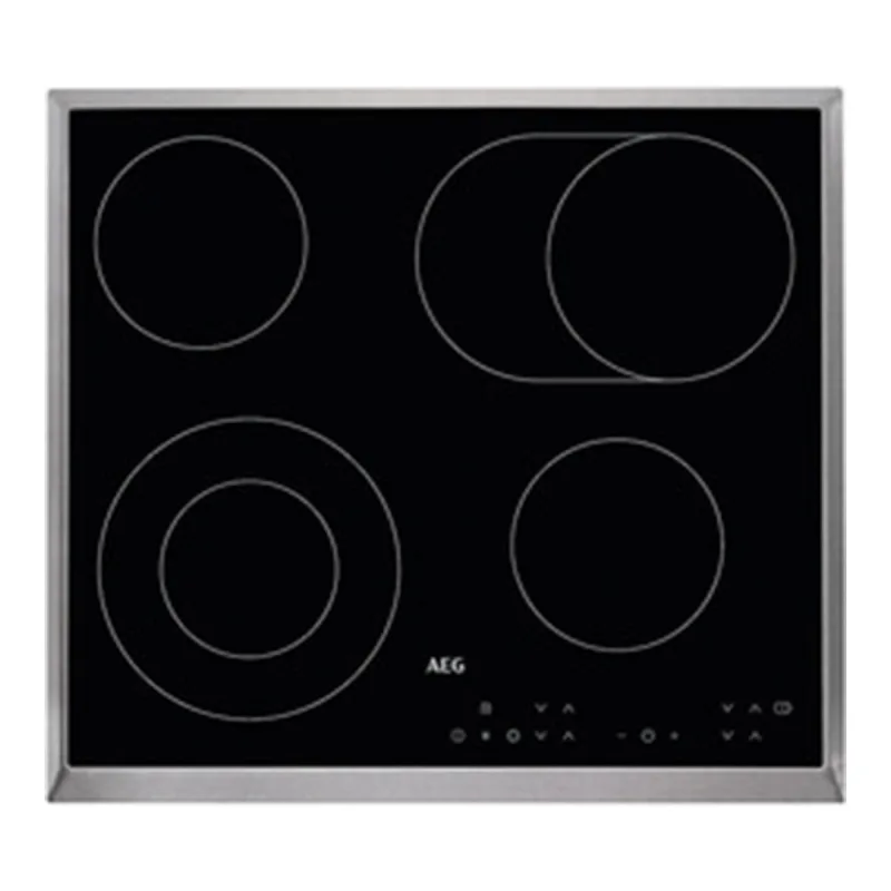 AEG - Placa vitrocerámica AEG con 4 zonas de cocción Serie 3000 - HK634060XB.