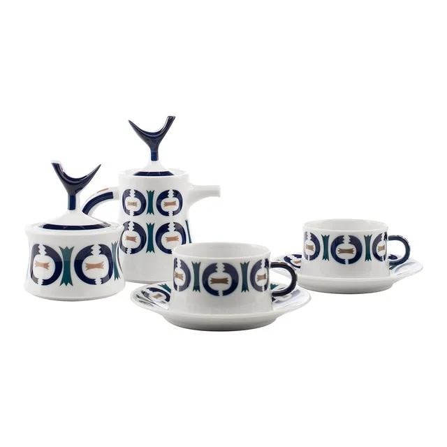 Sargadelos - Juego de desayuno Vilar de Donas Sargadelos.